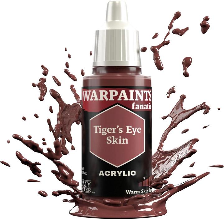 Actual product image The Army Painter Colour Warpaints Fanatic: Tigers Eye Skin 18 ml