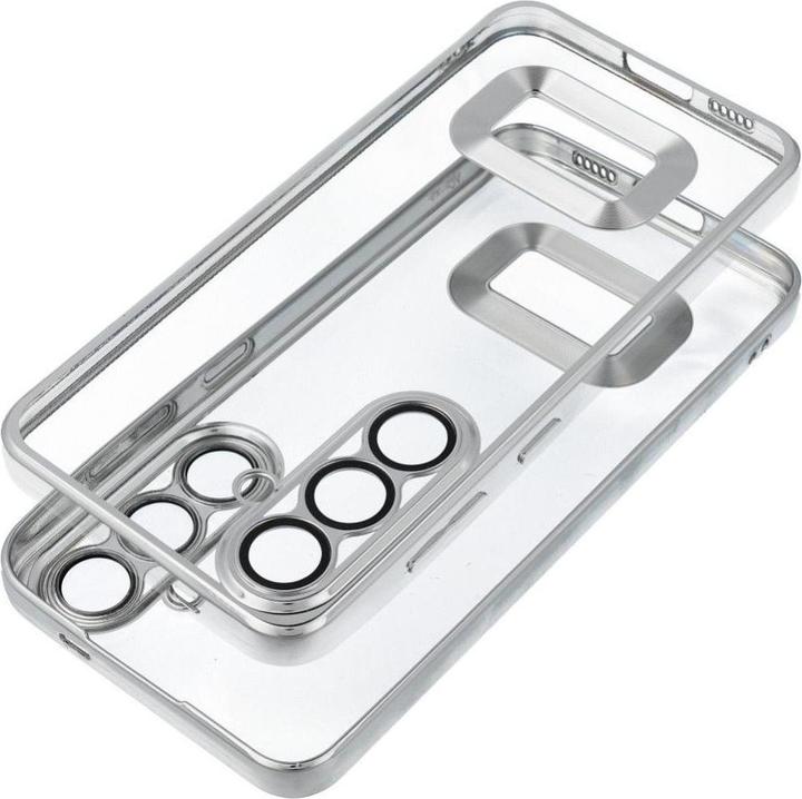 Actual product image OEM Back panel cover Case GLAM for XIAOMI REDMI NOTE 14 5G silver