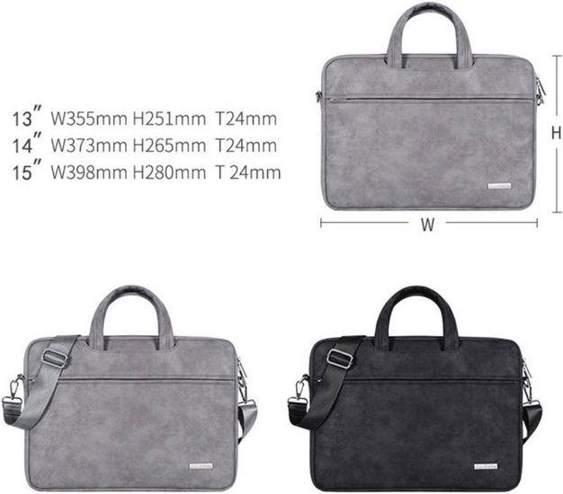 Actual product image Canvas Artisan Chic notebook bag (14", Universal)