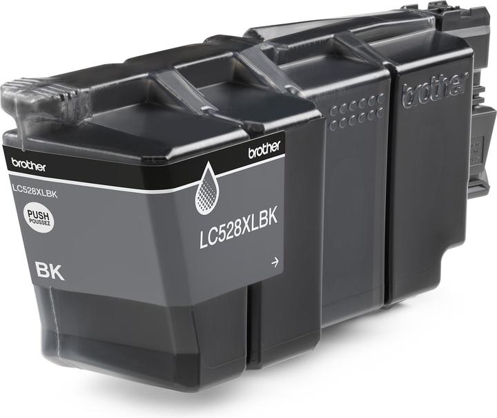Actual product image Brother Lc528xlbk Black Ink Cartridge (FC)