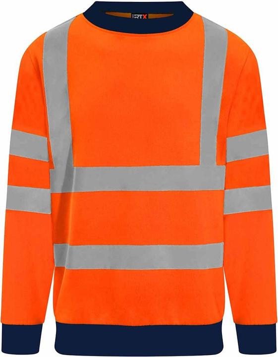 Actual product image Pro RTX Sweatshirt With High Visibility Safety (M)