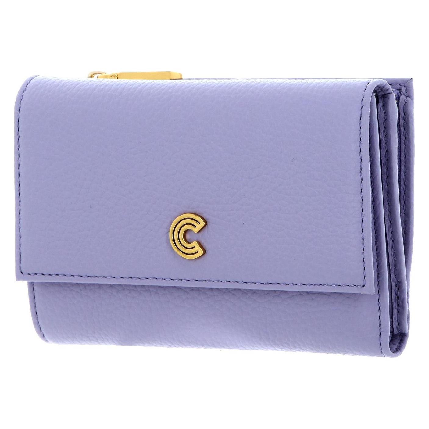Coccinelle, Damen, Portemonnaie, Myrine Wallet Grained Leather, Violett