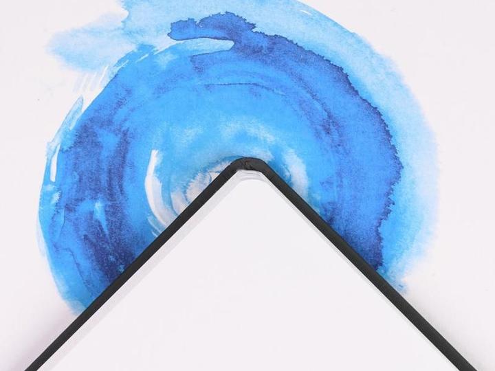 Produktbild Canson Skizzenbuch GRADUATE Aquarelle, 216 x 140 mm schwarz, 28 Blatt, fein gekörntes Papier 250 g/qm, Hard (A5, Blanko, Harter Einband)