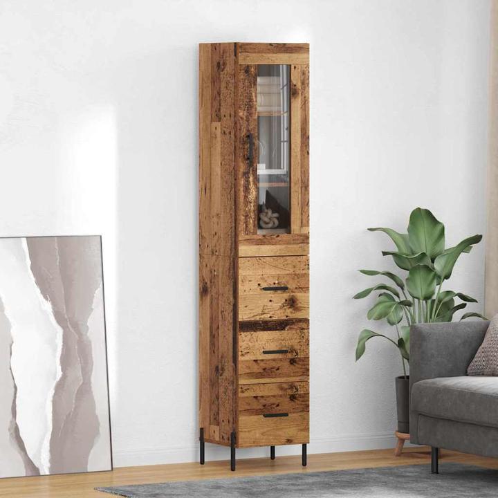 Image du produit vidaXL Highboard Aufbewahrung (34.50 x 34 x 180 cm)