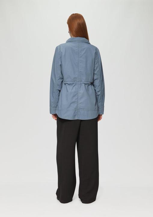 Image du produit S.Oliver Outdoor-Jacke Baumwolljacke mit Tunnelzug in der Taille (M)
