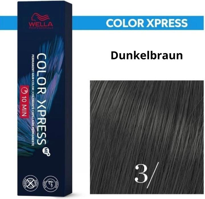 Image du produit Wella Color Xpress 3/ 60ml (3/ marron foncé, 2/ noir)