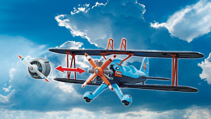 Produktbild Playmobil Air Stuntshow Doppeldecker Phönix (70831, Playmobil Stuntshow)