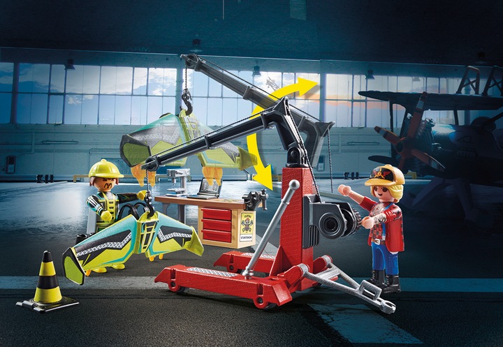 Produktbild Playmobil Air Stuntshow - Servicestation (70834, Playmobil Stuntshow)