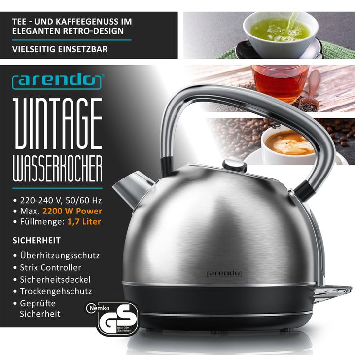 Actual product image Arendo Kettle (1.70 l)