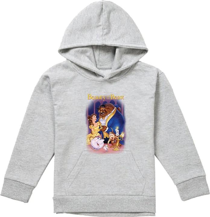 Produktbild Beauty And The Beast Kapuzenpullover meliert (128)