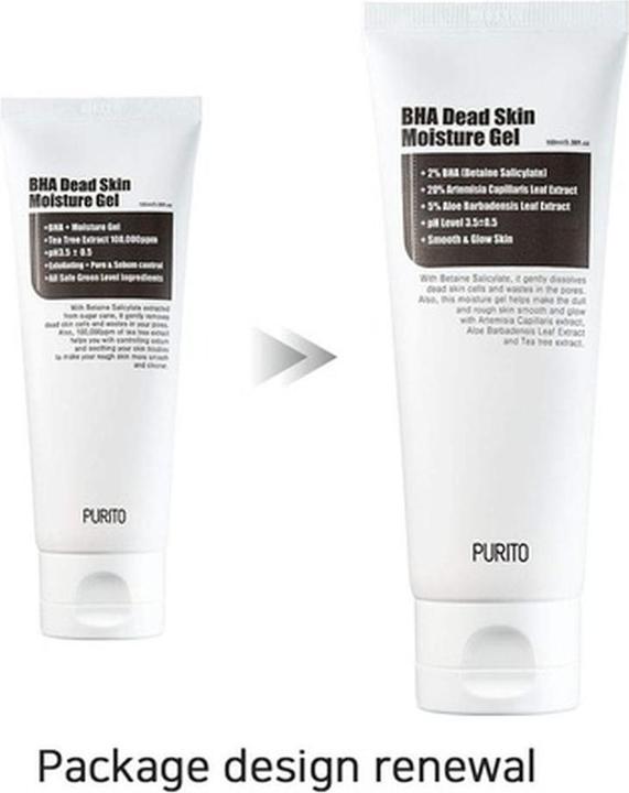 Produktbild Purito Bha Dead Skin Moisture Gel Moisturizing And Exfoliating Imperfection Reducing Gel With Tea (Reinigungsgel)