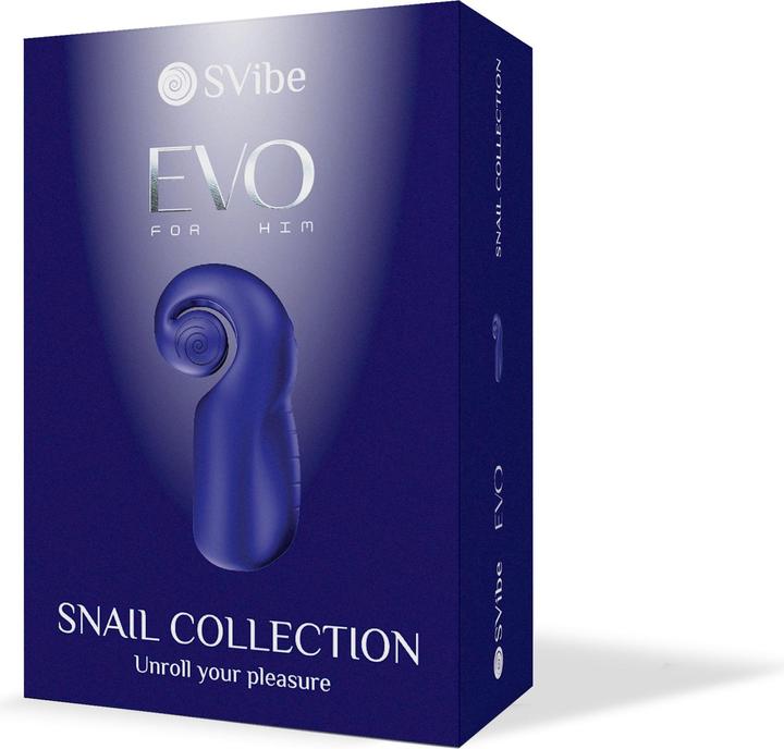 Image du produit Snail Vibe Masturbateur EVO - Bleu Marine