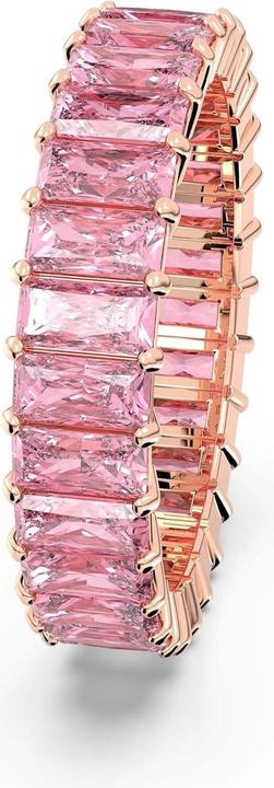 Produktbild Swarovski Matrix Ring Baguette Schliff Rosa Roségold (55)