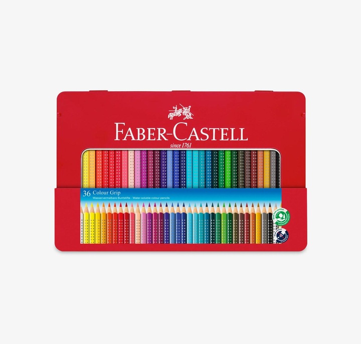 Actual product image Faber-Castell colour grip (Multicoloured, 36 x)