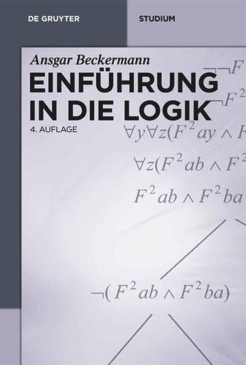 Produktbild Einführung in die Logik (Deutsch, Ansgar Beckermann, 2014)