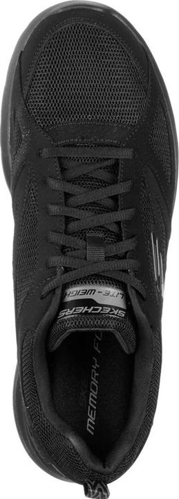 Actual product image Skechers Mens Dynamight 2.0 Action Leather Memory Foam Lace Up Trainers (40.5)
