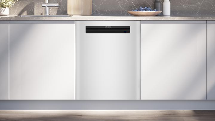 Actual product image Siemens iQ500, Unterbau-Geschirrspüler, 60 cm, Weiss, SN15EW06CS