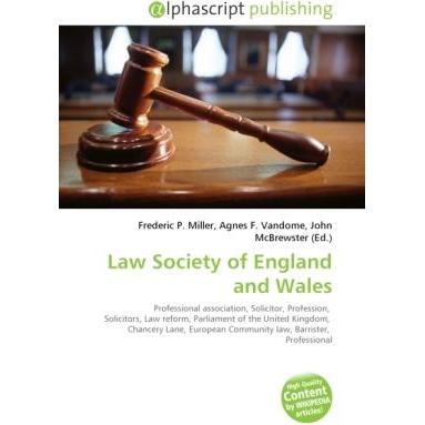 Law Society of England and Wales, Fachbücher