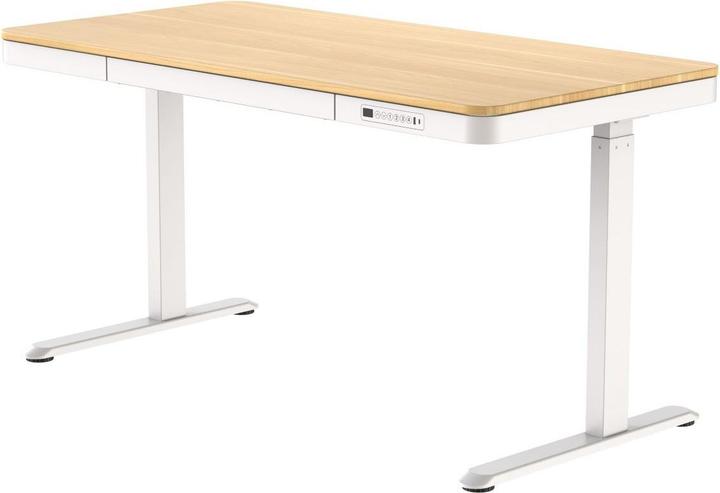 White, wood coloured