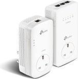 Productafbeelding TP-Link AV1200 Gigabit Passthrough Powerline ac WLAN KIT, tot 1200MBit/s (1350 Mbit/s)