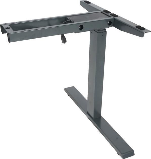 Actual product image Swisshandel24 Frame, variable table frame for corner desk, electrically height-adjustable Memory 45kg anth