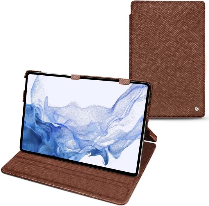 Productafbeelding Noreve Leren omslag horizontaal (Galaxy Tab S8 Ultra)