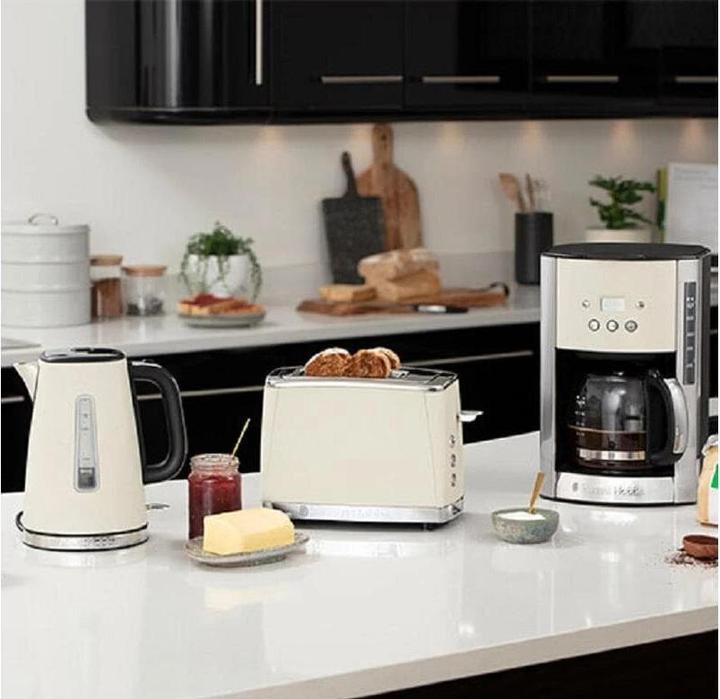 Produktbild Russell Hobbs Filterkaffeemaschine Luna Stone Silber/Steingrau