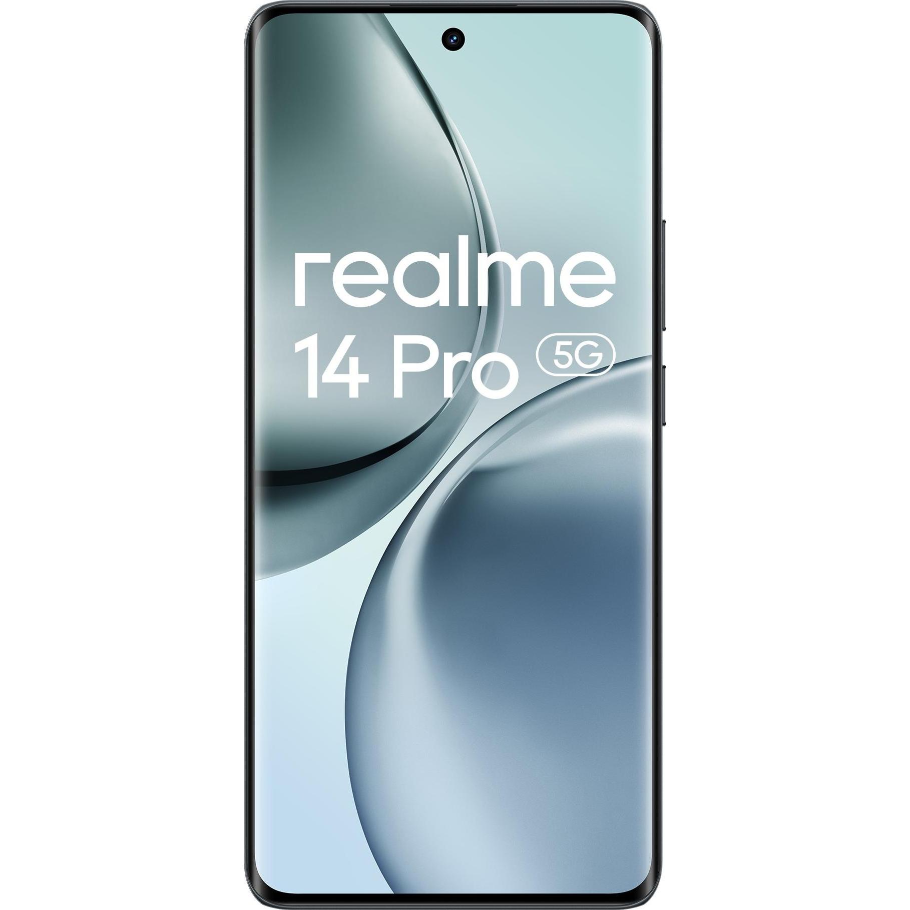 Thumbnail - realme 14 Pro (256 GB, Suede Grey, 6.77", Dual SIM, 50 Mpx, 5G), Smartphone, Grau