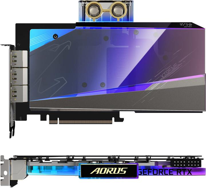 Produktbild Gigabyte Aorus GeForce RTX 3080 Xtreme Waterforce WB LHR (12 GB)