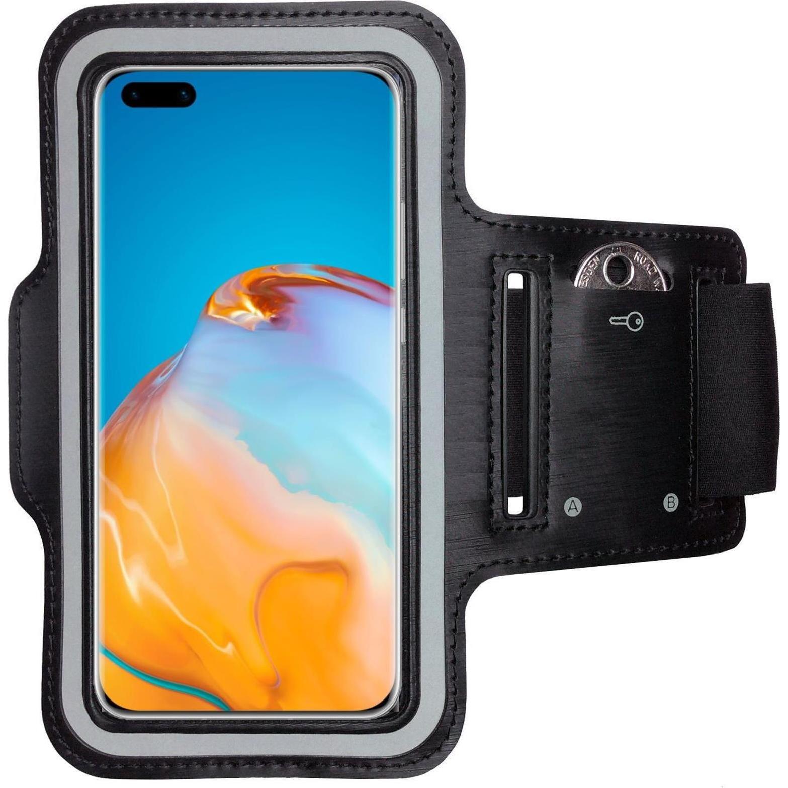 CoverKingz Sportarmband für Huawei P40, Smartphone Sportarmband, Schwarz