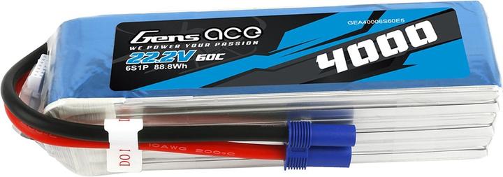 Image du produit Gens Ace Accu RC LiPo 4000 mAh 22.2 V 60 C (22.20 V, 4000 mAh)