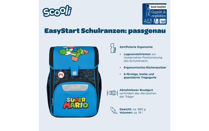 Actual product image Scooli EasyStart Schulranzen-Set 5-teilig (19 l)