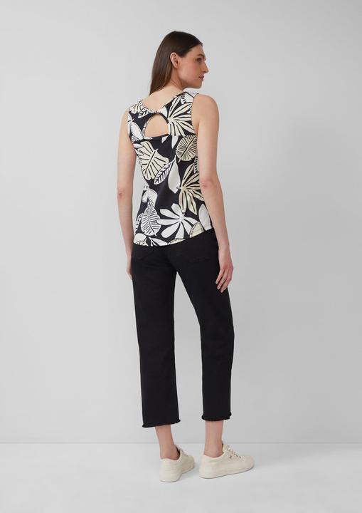 Produktbild S.Oliver T-Shirt Top mit dekorativem Cut-out (32)