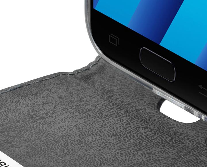 Actual product image Mobiparts Premium Flip TPU Case Samsung Galaxy A5 (2017) Black (Samsung Galaxy A5 (2017))