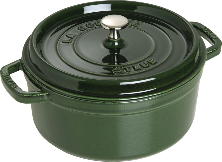 Produktbild Staub Bräter grün (28 cm, Bräter + Schmortopf, Gusseisen)