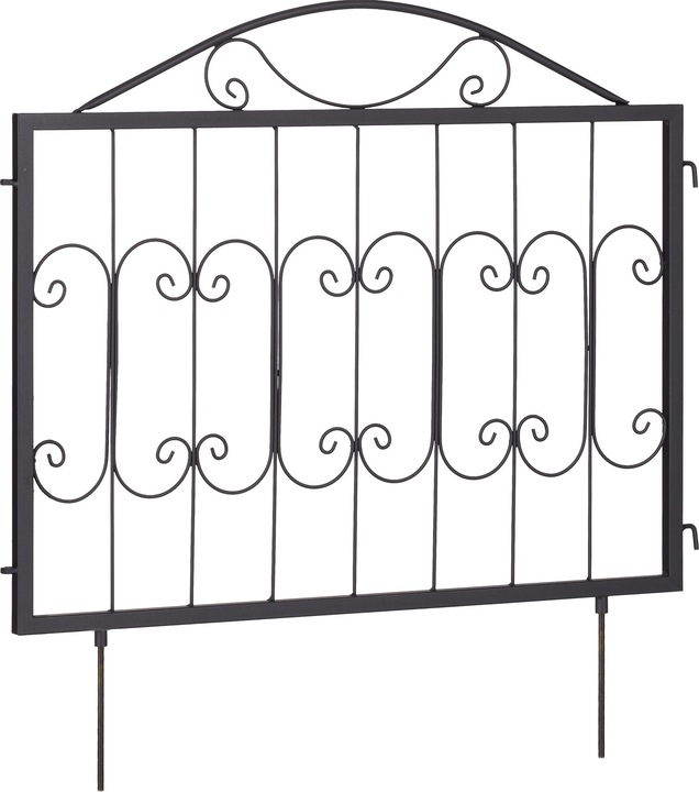 Image du produit Relaxdays 4x Clôture de parterre (1.40 cm)