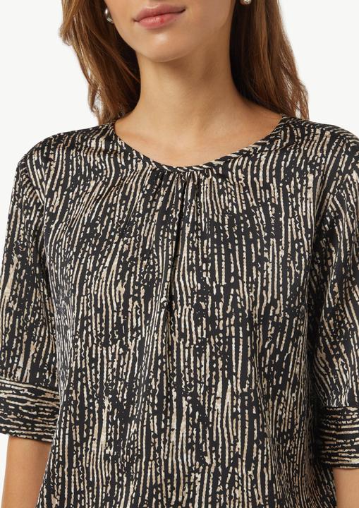 Actual product image Comma Bluse Bluse mit All-over-Print aus Satin (36)