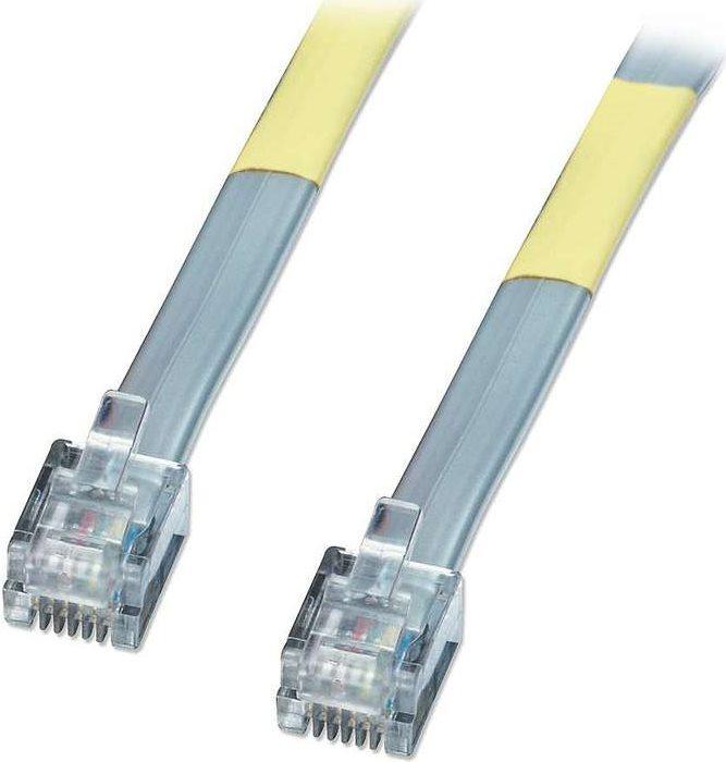 Actual product image Lindy RJ-12 cable male/male