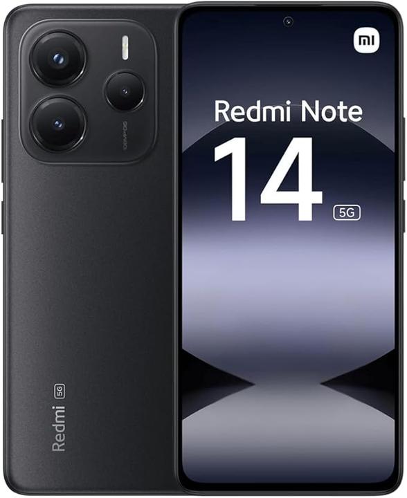 Immagine prodotto Xiaomi Redmi Note 14 5G (128 GB, Midnight Black, 6.67", Doppia SIM, 5G)