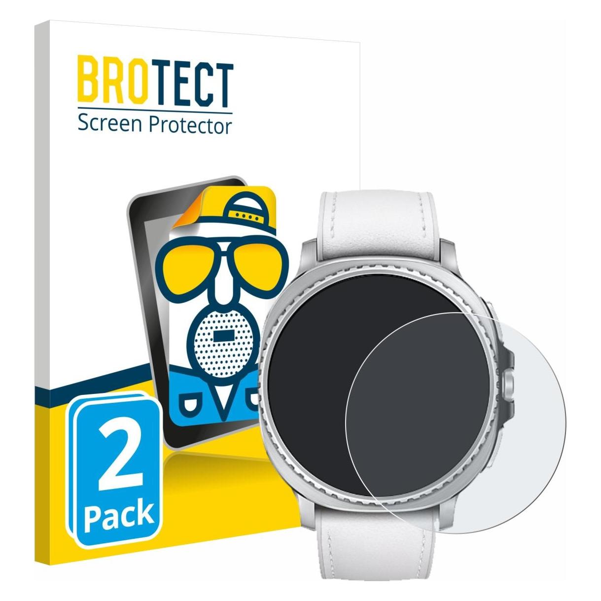 Brotect Entspiegelungsfolie Displayschutz Displayschutzfolie Folie Matt, Smartwatch Schutzfolie