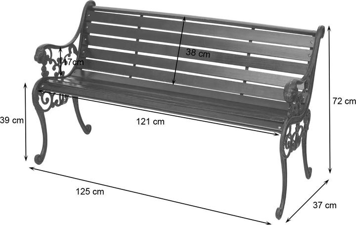 Produktbild JOHN316 Gartenbank