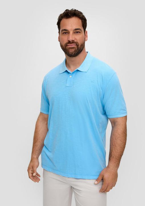 Actual product image S.Oliver Polo-Shirt Poloshirt mit kleinem Logo-Print (XXL)
