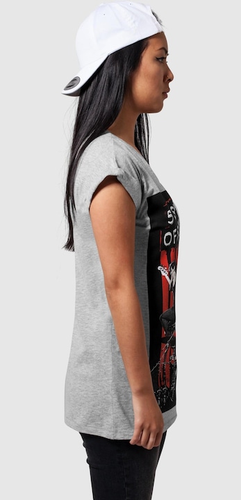 Produktbild Merchcode Ladies Five Seconds of Summer Longprint Tee (XS)