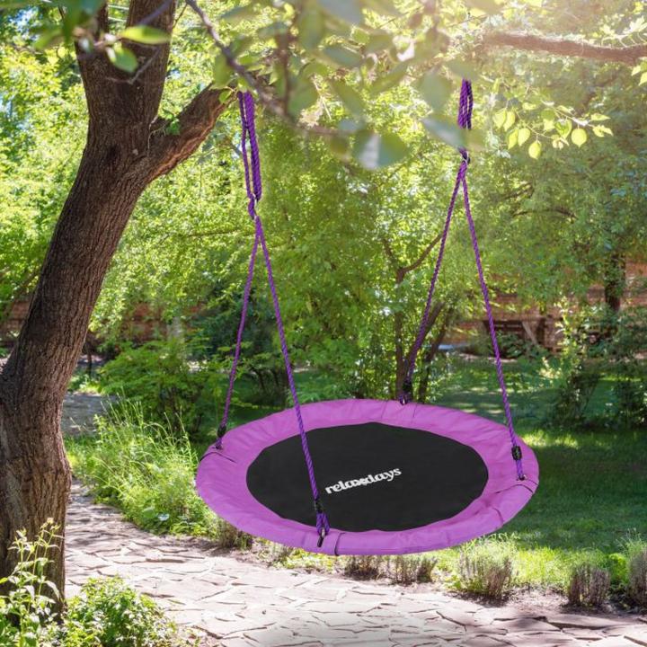 Actual product image Relaxdays 90 cm Nest Swing