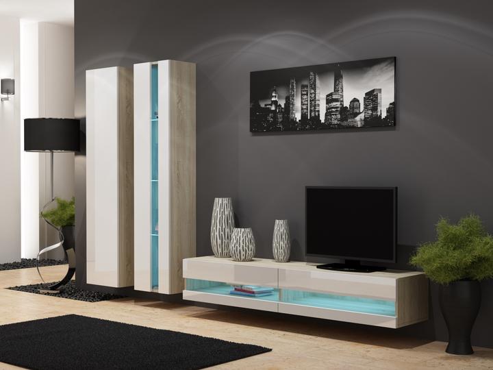 Produktbild Cama RTVVIGO140N SO/B TV-Ständer & Entertainment-Center 2 Regale (140 x 40 x 30 cm)