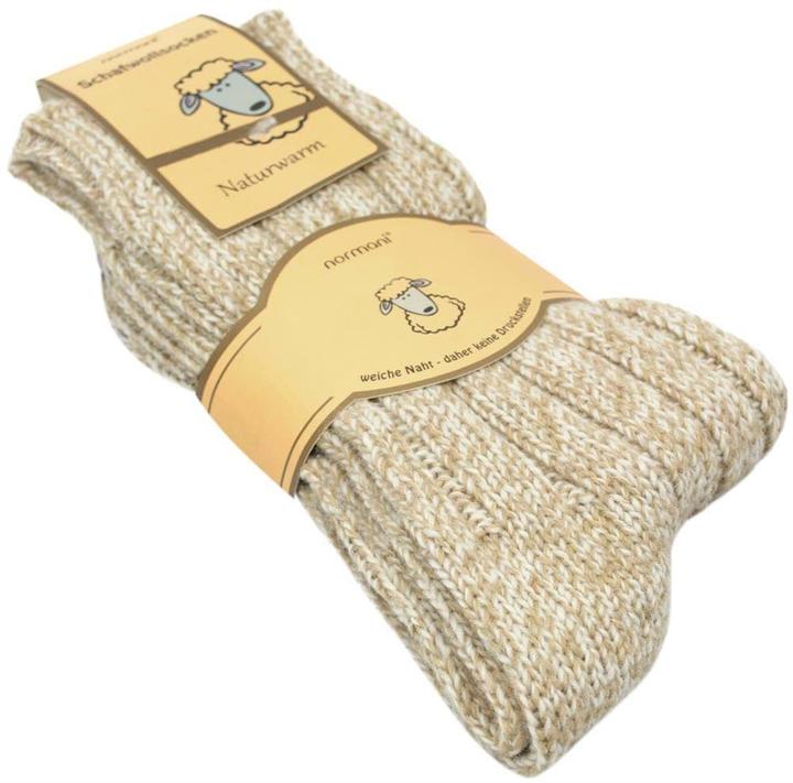 Produktbild Normani 2 Paar Norwegersocken aus Schafwolle (2er Pack, 35 - 38)