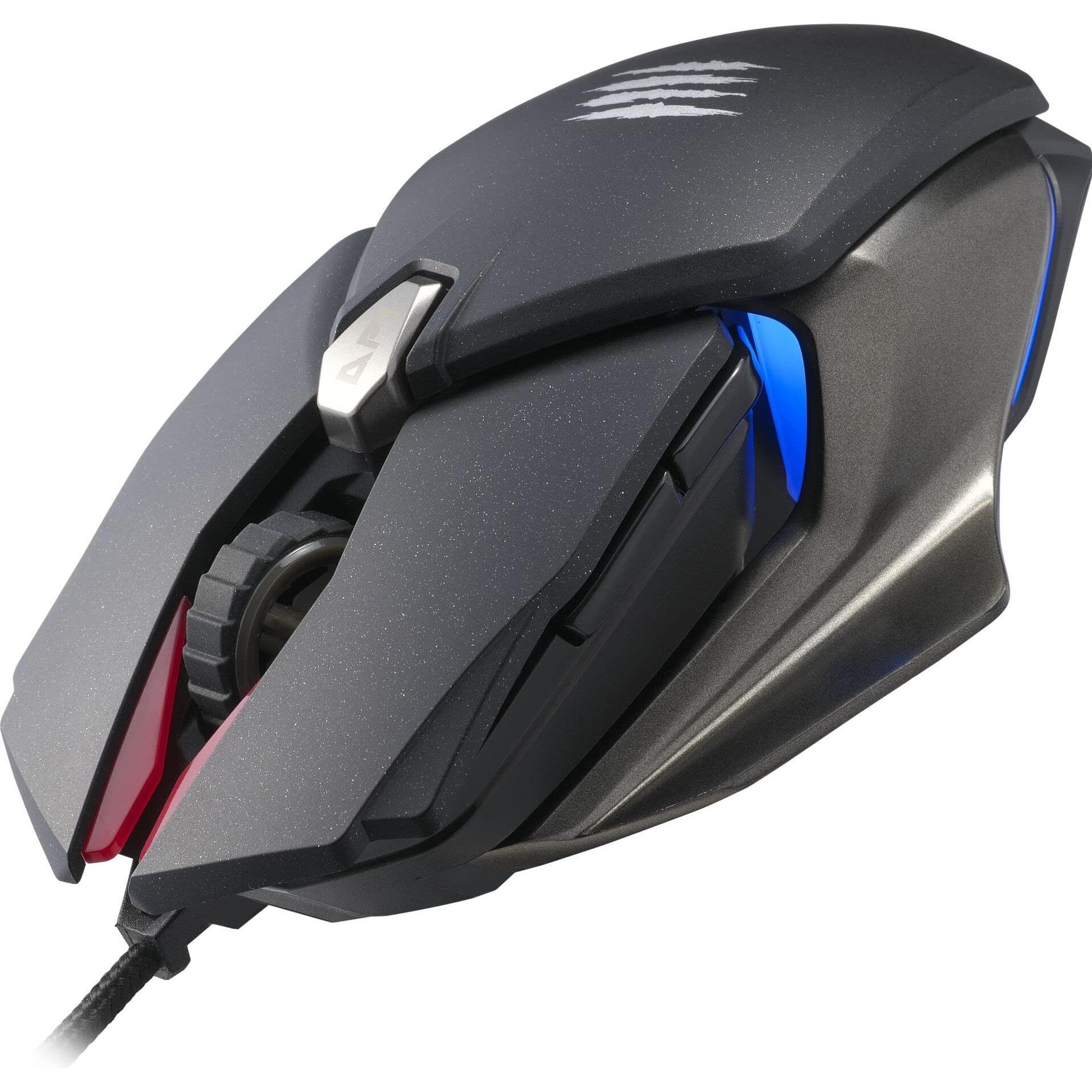 MadCatz Gaming-Maus B.A.T. 6+ (Kabelgebunden), Maus, Schwarz