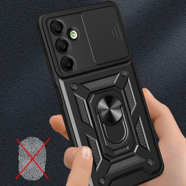 Actual product image Tech-Protect CamShield Pro Hülle für Samsung Galaxy A17 4G / 5G - Schwarz (Oppo A17 4G)