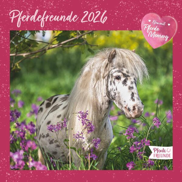 Produktbild Alpha Edition Pferdefreunde 2026 - Broschürenkalender - Kinder-Kalender - Format 30 x 30 cm (30 x 30 cm, Harter Einband, Deutsch)