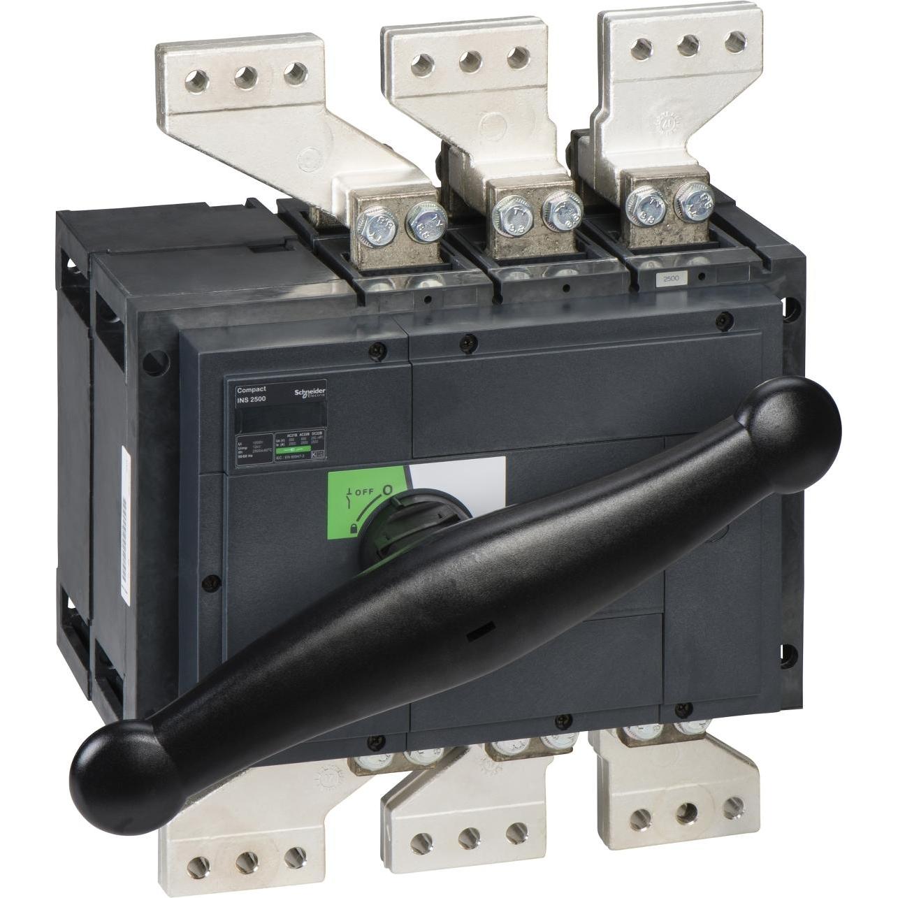 Schneider Electric, Systemstromversorgung, Lasttrennschalter ComPact INS2500 3P 31340